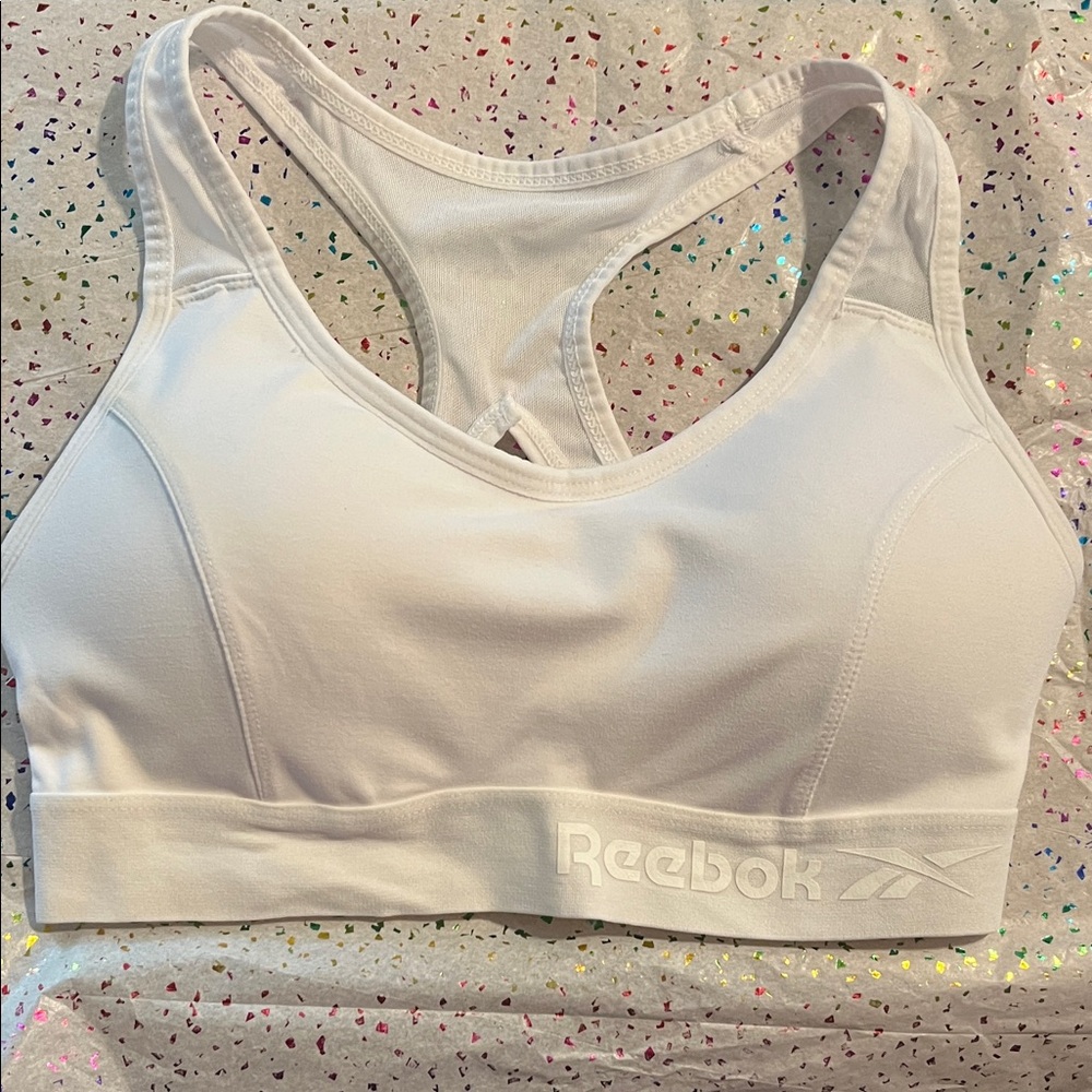 Reebok Women's Classic White Sports Bra